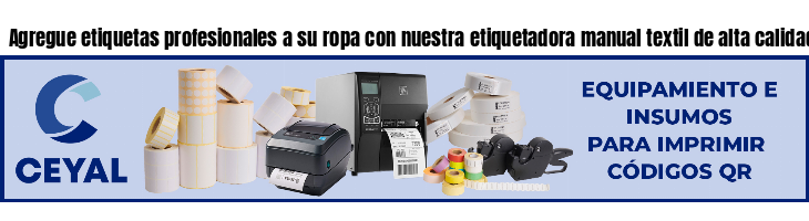 Agregue etiquetas profesionales a su ropa con nuestra etiquetadora manual textil de alta calidad - Asesoramiento ONLINE