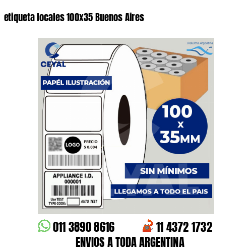 etiqueta locales 100×35 Buenos Aires