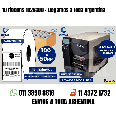 10 ribbons 102x300 - Llegamos a toda Argentina