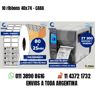 10 ribbons 40x74 - CABA