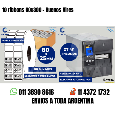 10 ribbons 60x300 - Buenos Aires