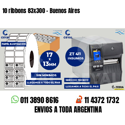 10 ribbons 83x300 - Buenos Aires