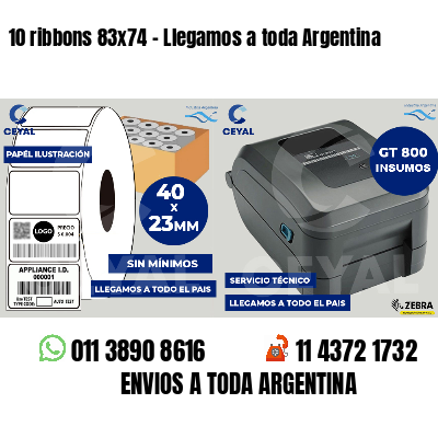 10 ribbons 83x74 - Llegamos a toda Argentina