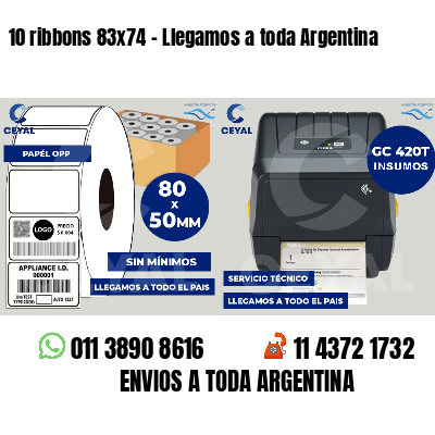 10 ribbons 83x74 - Llegamos a toda Argentina