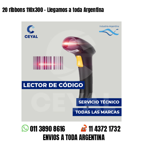 20 ribbons 110x300 - Llegamos a toda Argentina