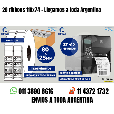 20 ribbons 110x74 - Llegamos a toda Argentina