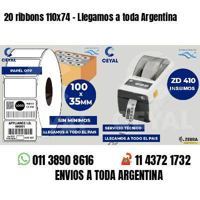 20 ribbons 110x74 - Llegamos a toda Argentina