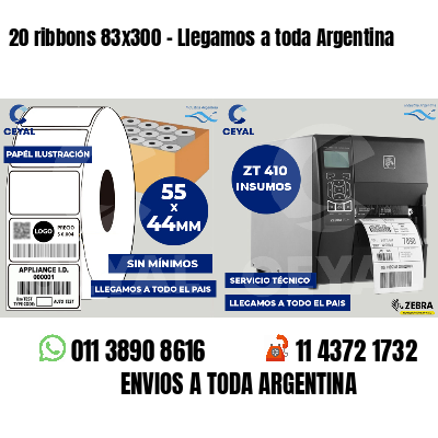 20 ribbons 83x300 - Llegamos a toda Argentina