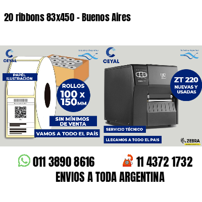 20 ribbons 83x450 - Buenos Aires