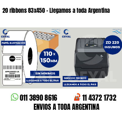 20 ribbons 83x450 - Llegamos a toda Argentina