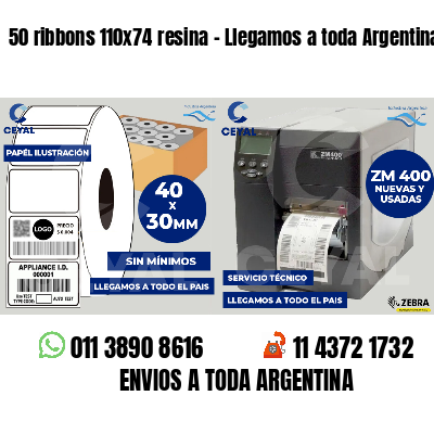 50 ribbons 110x74 resina - Llegamos a toda Argentina
