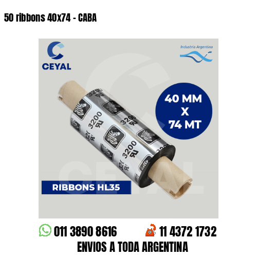 50 ribbons 40×74 – CABA