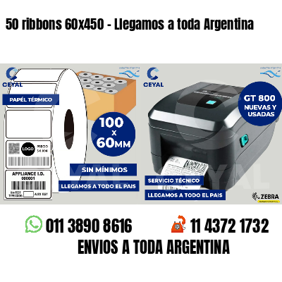 50 ribbons 60x450 - Llegamos a toda Argentina