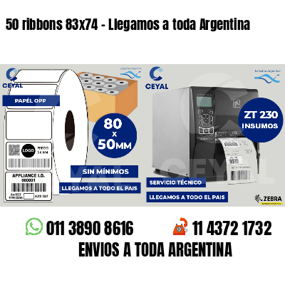 50 ribbons 83x74 - Llegamos a toda Argentina