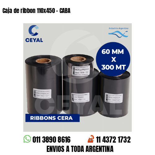 Caja de ribbon 110×450 – CABA