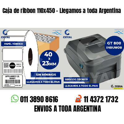 Caja de ribbon 110x450 - Llegamos a toda Argentina
