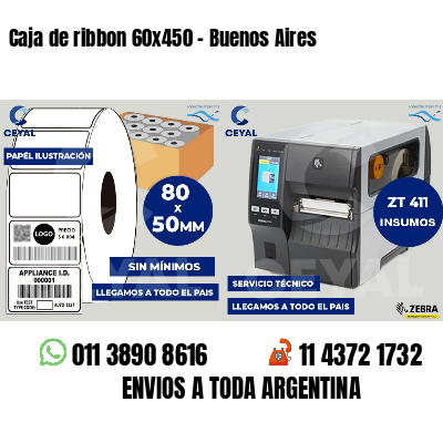 Caja de ribbon 60x450 - Buenos Aires