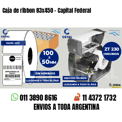 Caja de ribbon 83x450 - Capital Federal