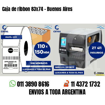 Caja de ribbon 83x74 - Buenos Aires