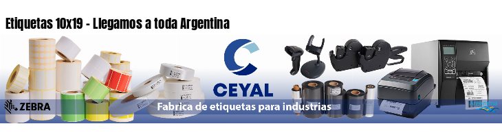 Etiquetas 10x19 - Llegamos a toda Argentina