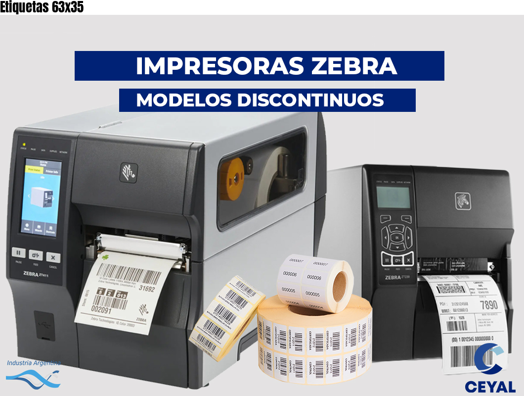 Etiquetas 63x35