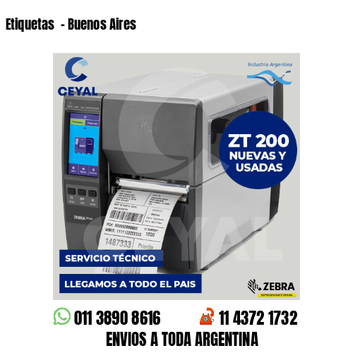 Etiquetas  – Buenos Aires