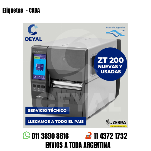 Etiquetas  – CABA