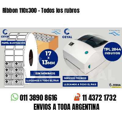 Ribbon 110x300 - Todos los rubros