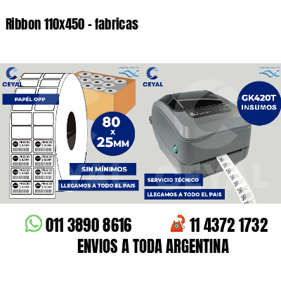 Ribbon 110x450 - fabricas
