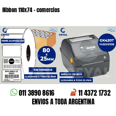 Ribbon 110x74 - comercios