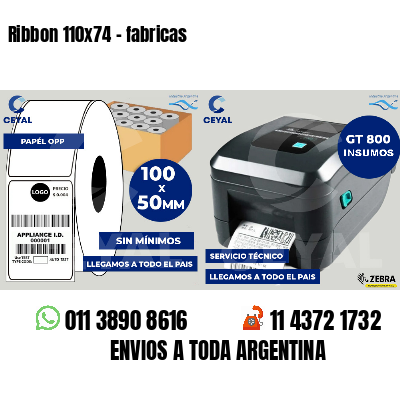 Ribbon 110x74 - fabricas