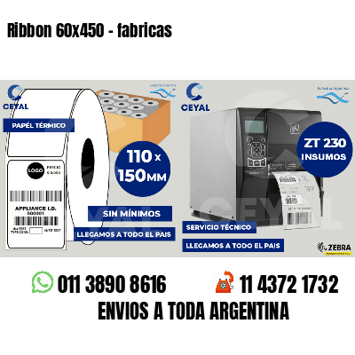 Ribbon 60x450 - fabricas