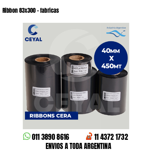 Ribbon 83×300 – fabricas