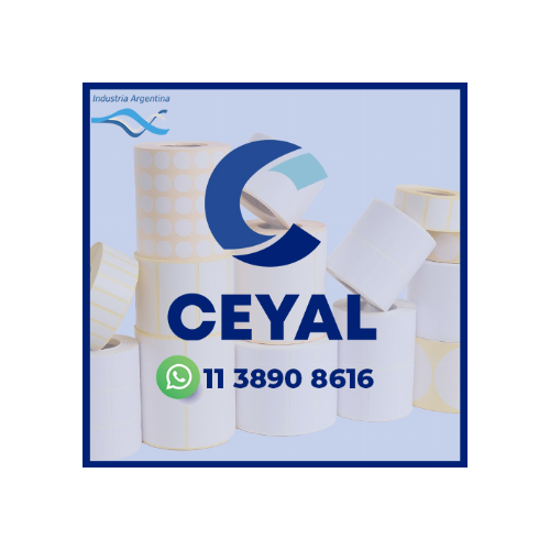 etiquetas adhesivas en pack completo Cristalería