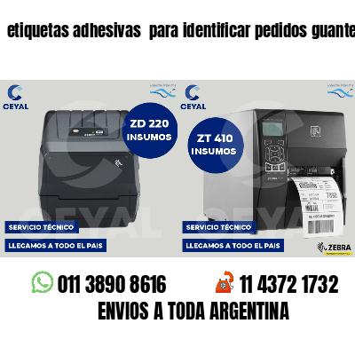 etiquetas adhesivas  para identificar pedidos guantes