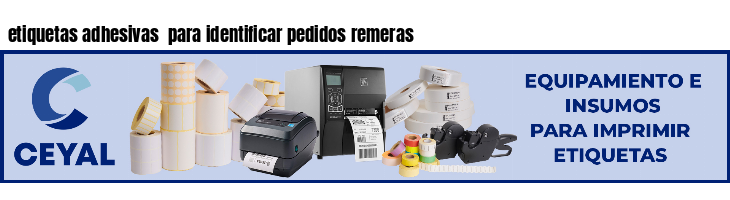 etiquetas adhesivas  para identificar pedidos remeras