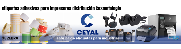etiquetas adhesivas para impresoras distribución Cosmetología