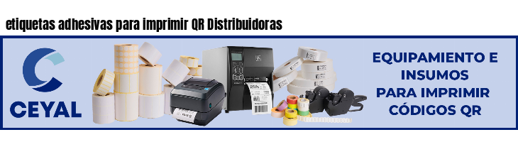 etiquetas adhesivas para imprimir QR Distribuidoras