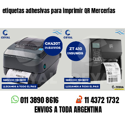etiquetas adhesivas para imprimir QR Mercerías