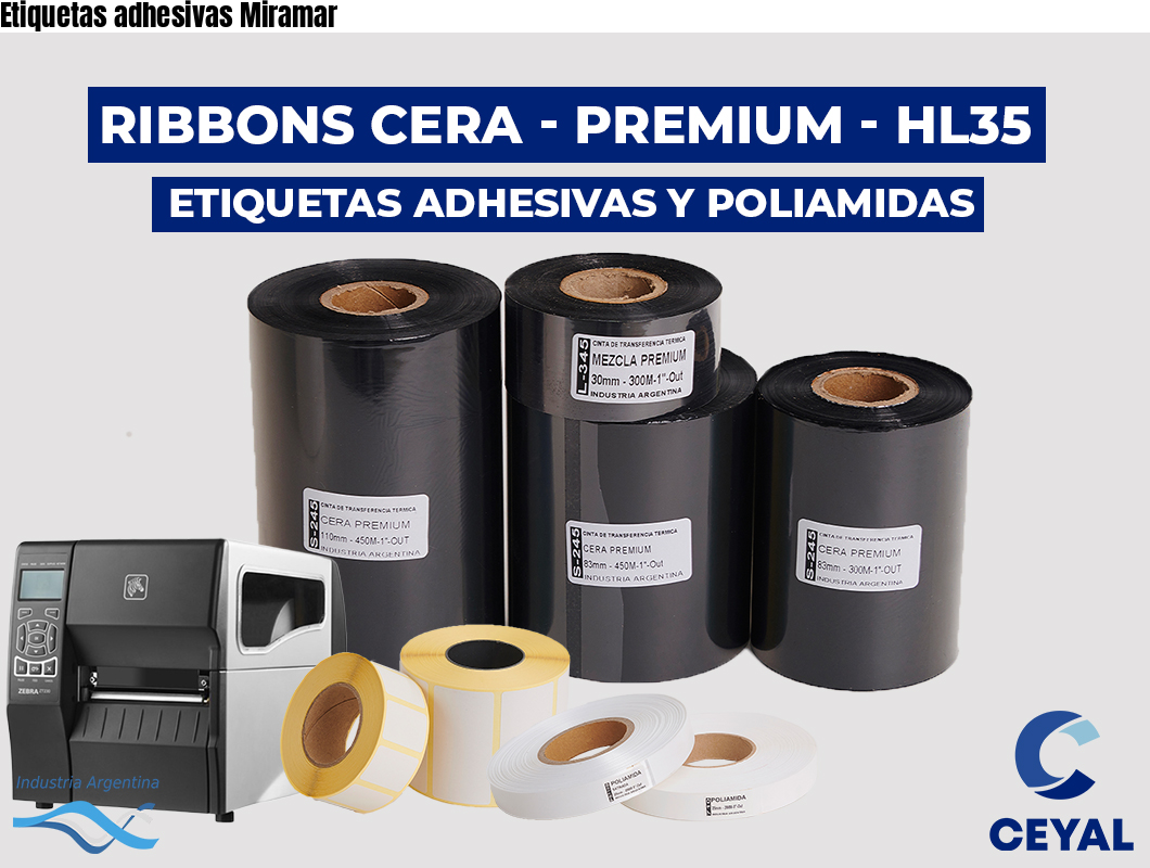 Etiquetas adhesivas Miramar