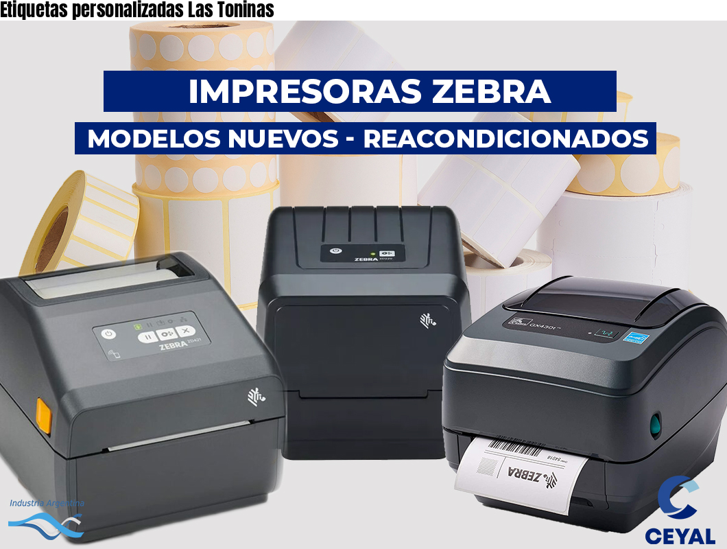 Etiquetas personalizadas Las Toninas