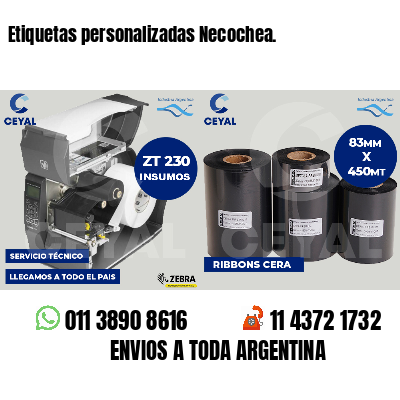 Etiquetas personalizadas Necochea.