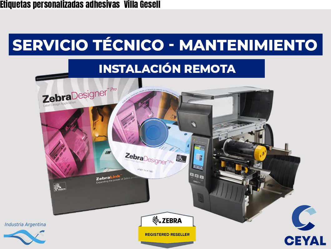 Etiquetas personalizadas adhesivas  Villa Gesell