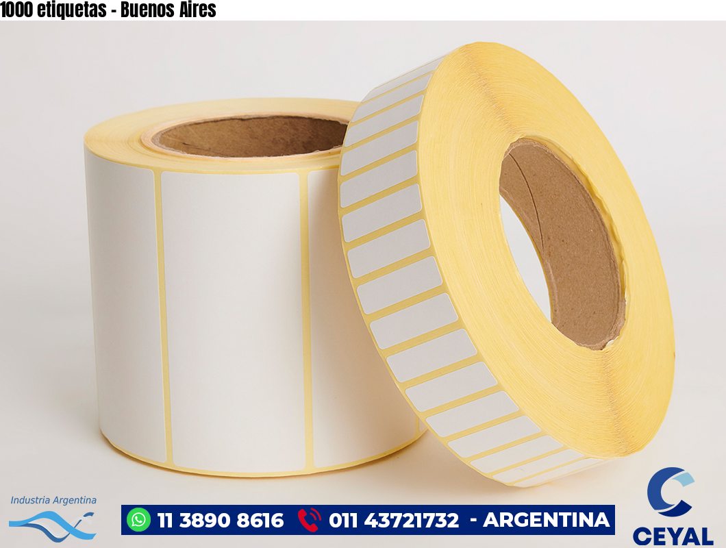 1000 etiquetas - Buenos Aires