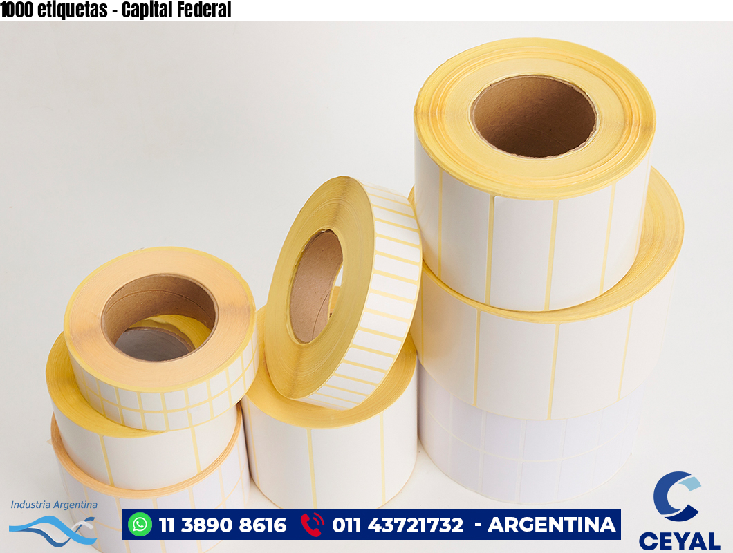 1000 etiquetas – Capital Federal