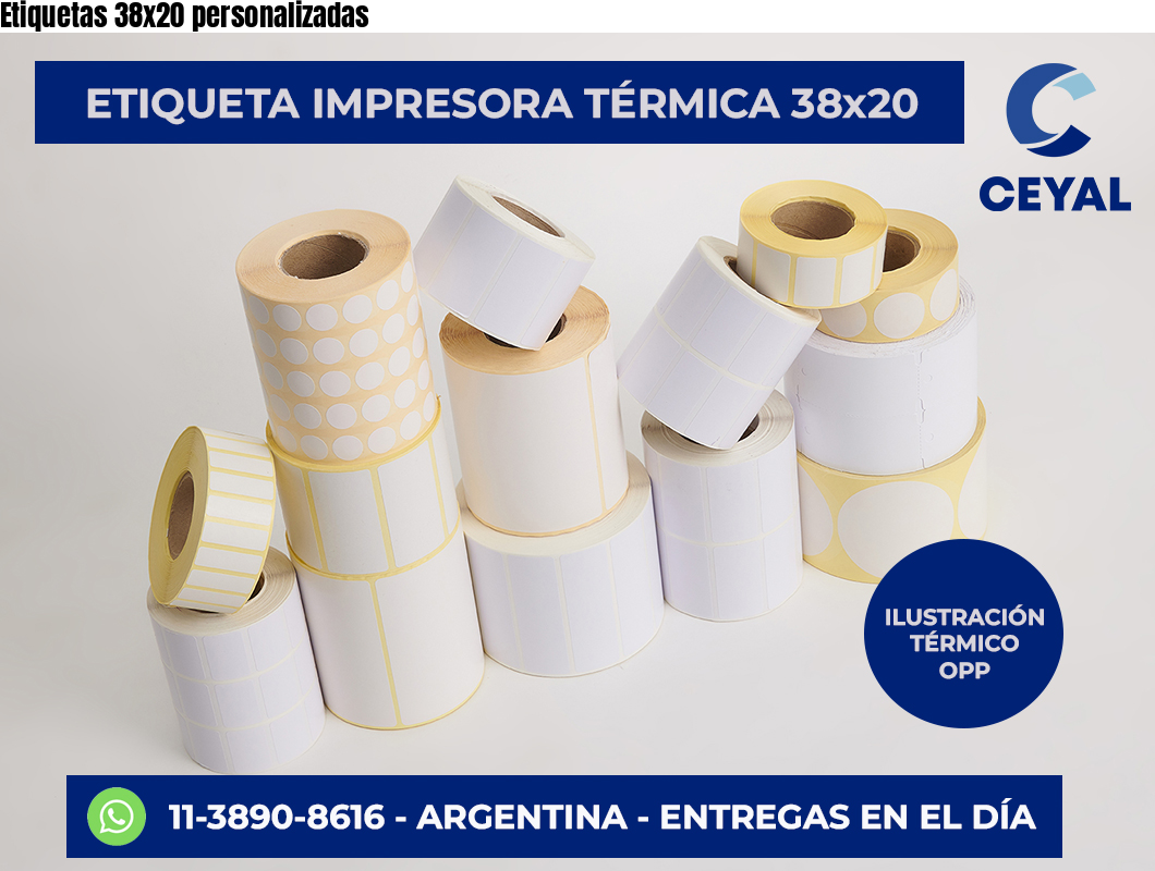 Etiquetas 38×20 personalizadas