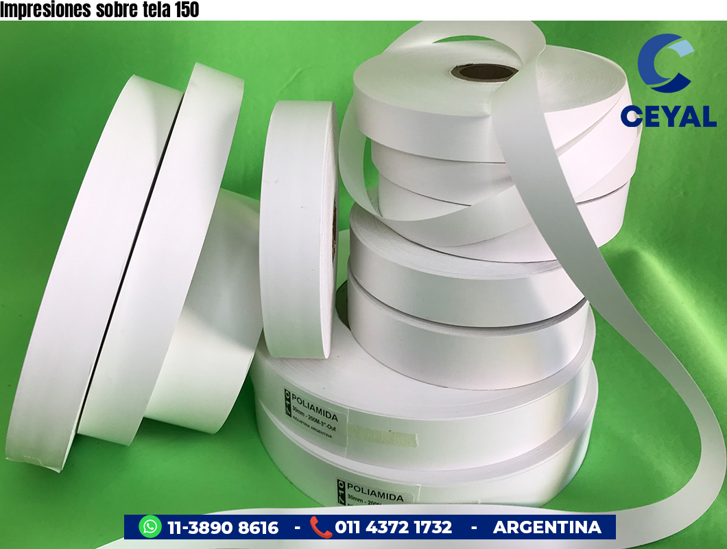 Impresiones sobre tela 150