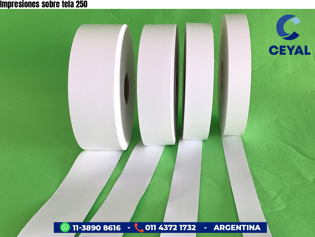 Impresiones sobre tela 250