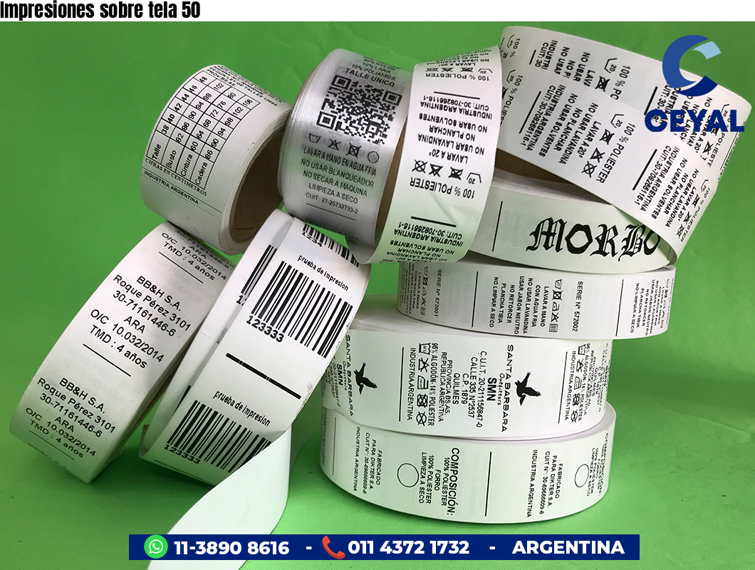 Impresiones sobre tela 50