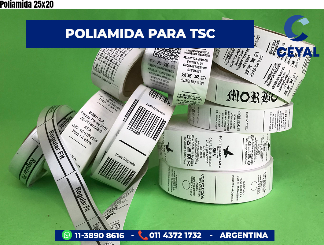 Poliamida 25×20